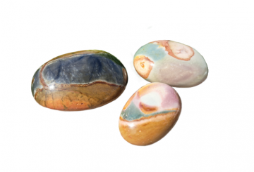 Gekleurde Jaspis Knuffelsteen