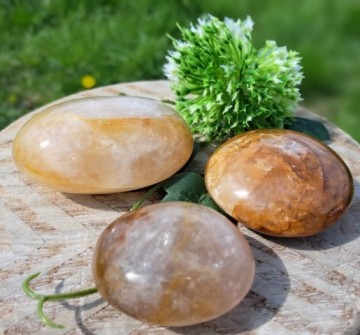 Golden Healer Geel gedenksteen