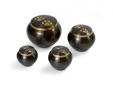 Pawprint urn